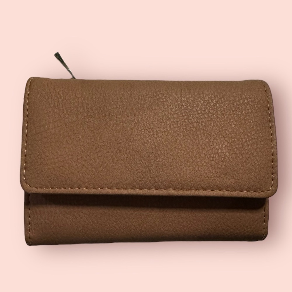 Safekeeper brown wallet trifold wallet with many card holders rfid safe